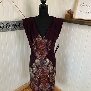 Stretchy dress with Shoulder Pads